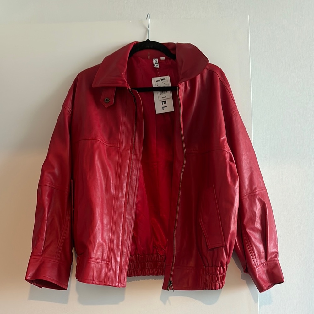 Red Revel Leather Jacket